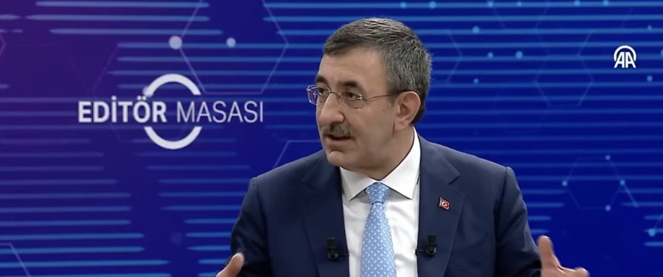 Cumhurbaşkanı Yardımcısı Cevdet Yılmaz AA Editör Masası'nda
