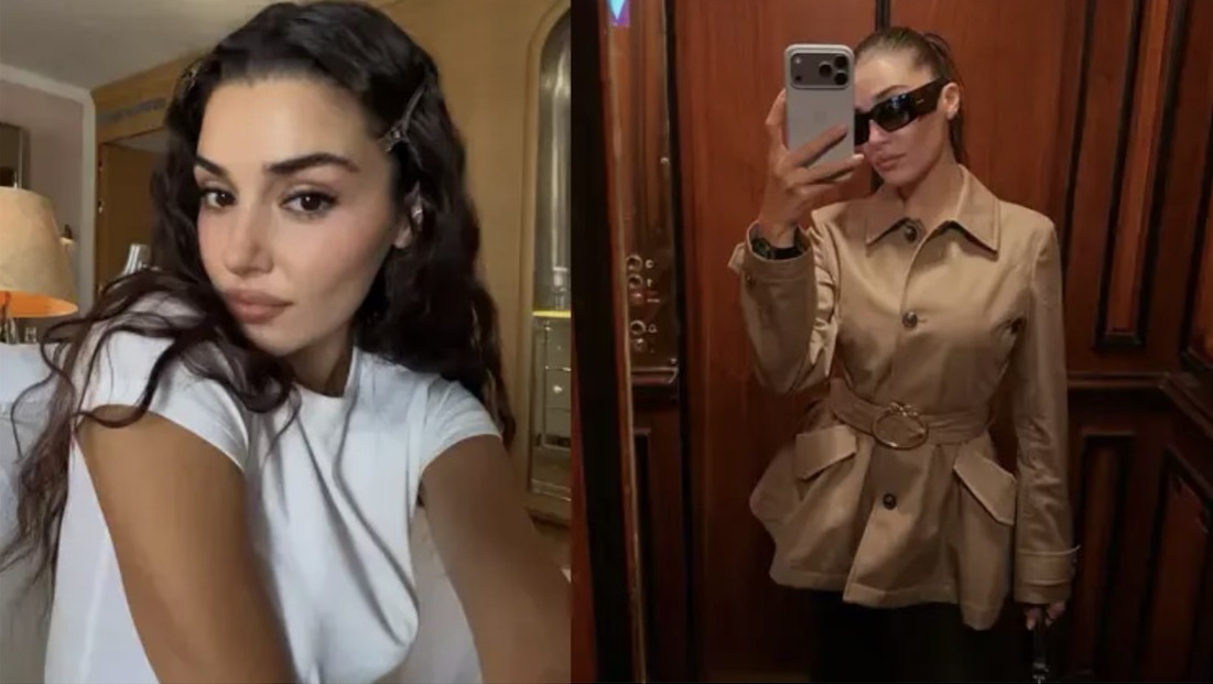 Hande Erçel'in Instagram paylaşımından kareler