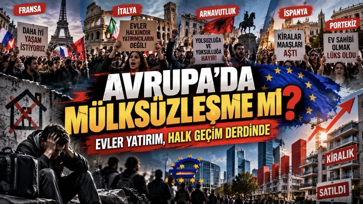 Бунт против «лишения собственности» в Европе? Жильё превратилось в инвестиционный актив, молодёжь зажата тревогой за будущее; в Лиссабоне квартира стоит 18,7 годового дохода